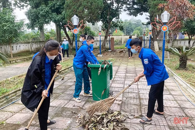 Lan tỏa tinh thần vì cộng đồng của học sinh Hà Tĩnh