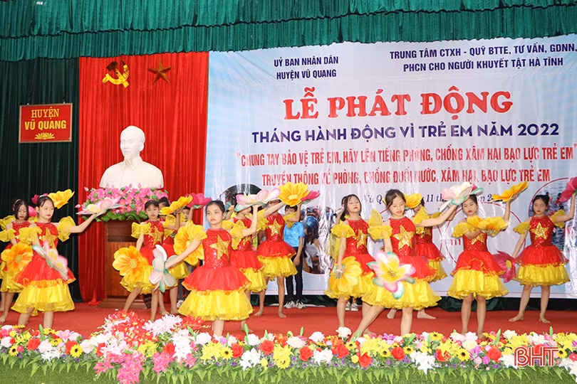 Vũ Quang nâng cao nhận thức, trách nhiệm toàn xã hội trong bảo vệ, chăm sóc trẻ em