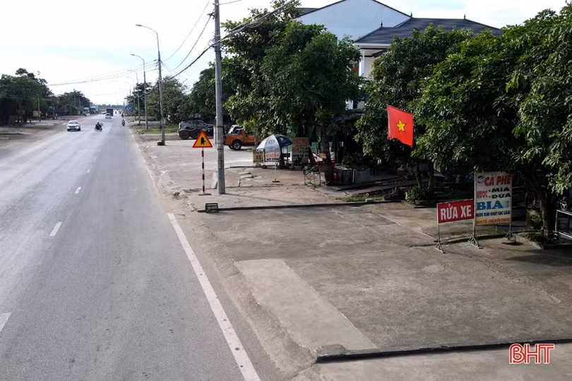 Phố thị Hồng Lĩnh thông thoáng, sạch đẹp