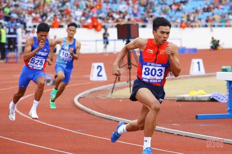 Tiếc nuối khi Lê Ngọc Phúc về nhì nội dung 400m nam