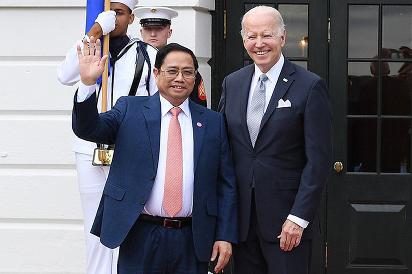 Thủ tướng Phạm Minh Chính gặp Tổng thống Hoa Kỳ Joseph Biden - Ảnh 1. Thủ tướng Phạm Minh Chính gặp Tổng thống Hoa Kỳ Joseph Biden