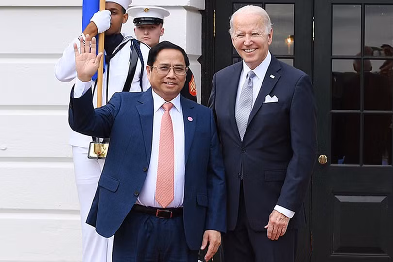 Thủ tướng Phạm Minh Chính gặp Tổng thống Hoa Kỳ Joseph Biden