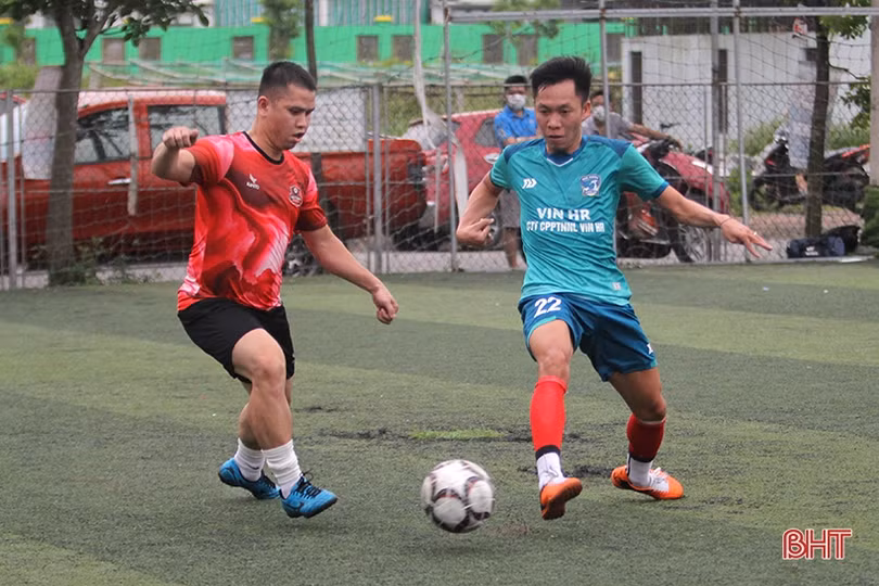 16 CLB tranh tài bóng đá sân 7 người TP Hà Tĩnh