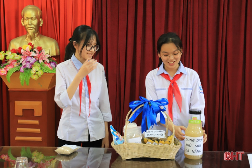 17 đề tài, giải pháp dự thi sáng tạo dành cho thanh thiếu nhi huyện Nghi Xuân