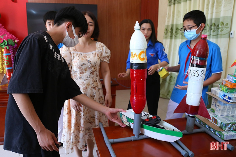 Lan tỏa ý thức phòng chống rác thải nhựa của học sinh TP Hà Tĩnh