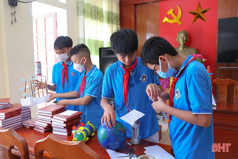 Lan tỏa ý thức phòng chống rác thải nhựa của học sinh TP Hà Tĩnh