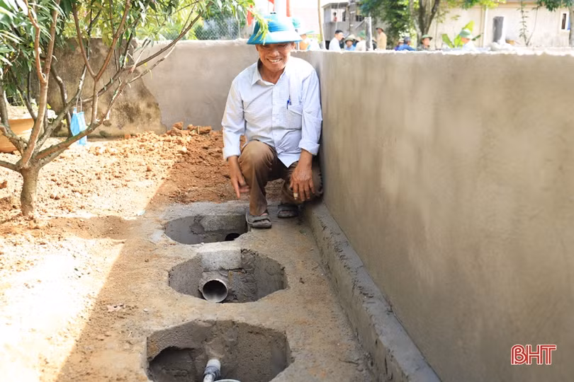 20 hộ dân ở Nghi Xuân hiến gần 800 m<sup>2</sup> đất mở rộng đường giao thông