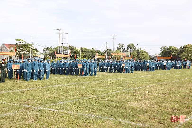 Dân quân cơ động Khánh Vĩnh Yên nhất Hội thao Trung đội Dân quân cơ động cụm 1 Can Lộc