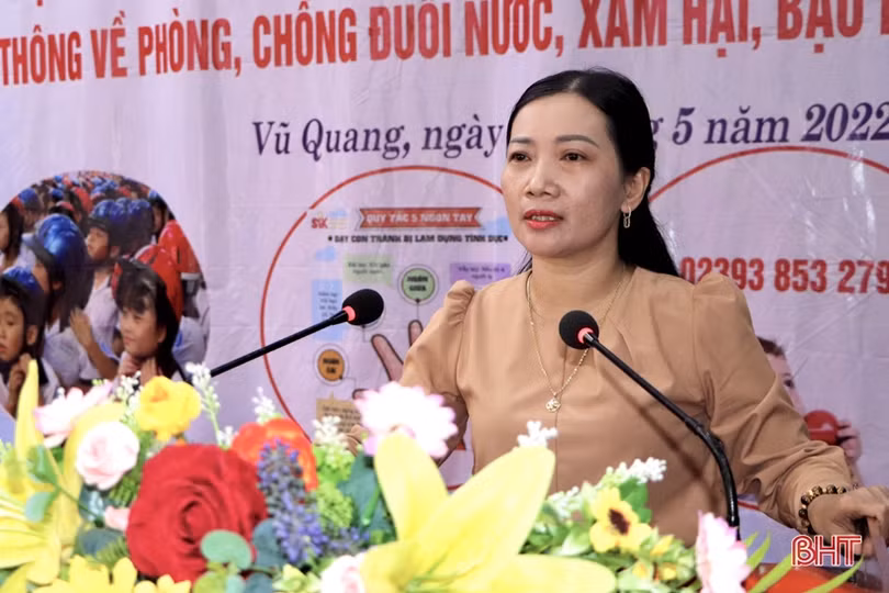 Vũ Quang nâng cao nhận thức, trách nhiệm toàn xã hội trong bảo vệ, chăm sóc trẻ em