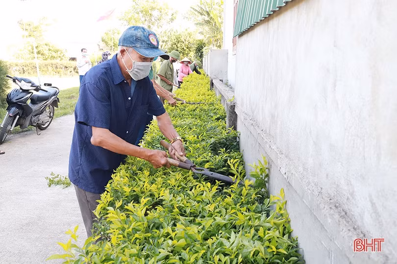 Nghi Xuân hỗ trợ các địa phương xây dựng nông thôn mới, đô thị văn minh