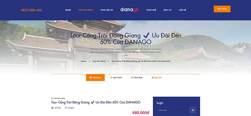 Tour Cổng Trời Đông Giang của DANAGO.VN hút khách Miền trung