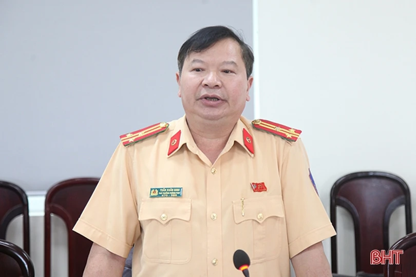 Tích cực tuyên truyền pháp luật tới từng người dân, kéo giảm TNGT ở Thạch Hà