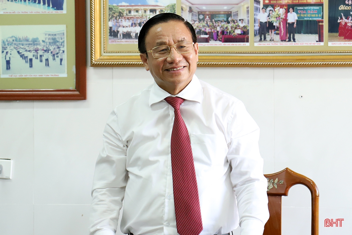 Bí thư Tỉnh ủy Lê Đình Sơn: Phát huy truyền thống học tập của ngôi trường mang tên anh hùng Lý Tự Trọng