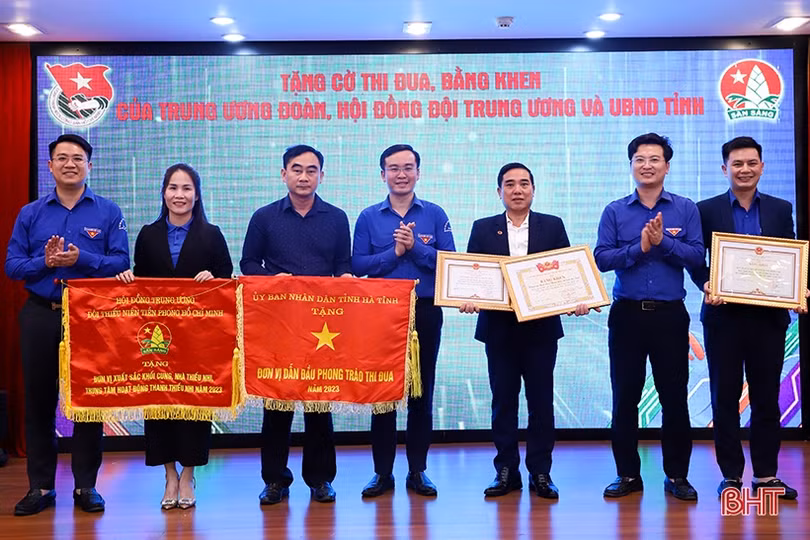 Tỉnh đoàn Hà Tĩnh xếp tốp đầu tổ chức đoàn xuất sắc cả nước