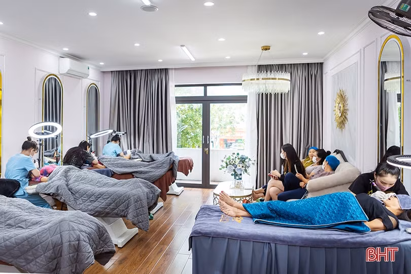 Các cơ sở làm đẹp ở Hà Tĩnh vào mùa cao điểm “hút” khách
