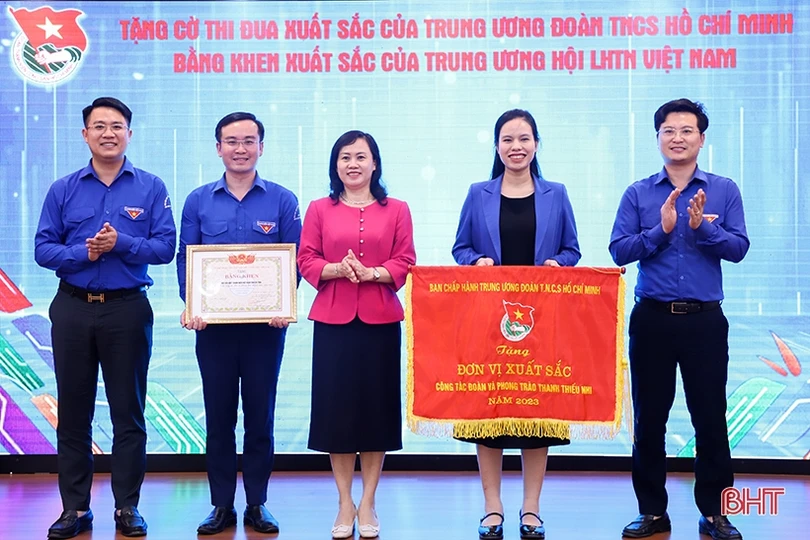 Tỉnh đoàn Hà Tĩnh xếp tốp đầu tổ chức đoàn xuất sắc cả nước