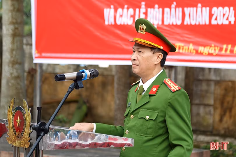 Hà Tĩnh ra quân cao điểm bảo đảm trật tự ATGT dịp tết và lễ hội 2024