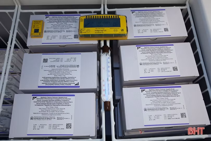 Hà Tĩnh tiếp nhận 66.220 liều vắc xin chương trình tiêm chủng mở rộng