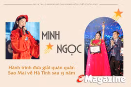 Minh Ngọc và hành trình đưa giải quán quân Sao Mai về Hà Tĩnh sau 13 năm