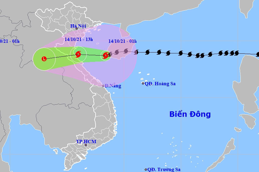 Bão số 8 suy yếu, khả năng vẫn gây mưa to những ngày tới