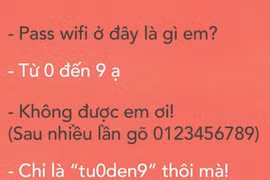 Những mật khẩu wifi “hại não” người dùng