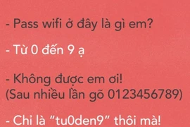 Những mật khẩu wifi “hại não” người dùng