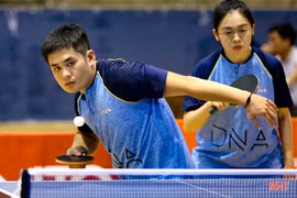 Video chung kết đôi nam nữ Giải Bóng bàn Báo Hà Tĩnh: Hương Sơn vs La Sơn