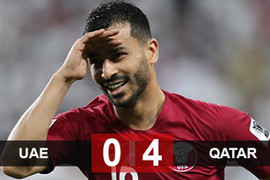 Hạ UAE trước 4 vạn CĐV nhà, Qatar ngạo nghễ vào chung kết Asian Cup 2019