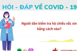 Người dân kiểm tra hộ chiếu vaccine bằng cách nào?