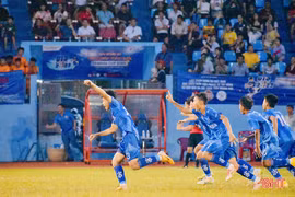 U13 Hồng Lĩnh Hà Tĩnh vào chơi chung kết “derby xứ Nghệ” như mong đợi