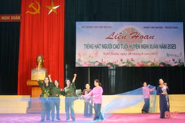 Đặc sắc liên hoan tiếng hát người cao tuổi huyện Nghi Xuân