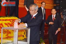 Bầu Ban chấp hành Đảng bộ tỉnh Hà Tĩnh nhiệm kỳ 2015 - 2020