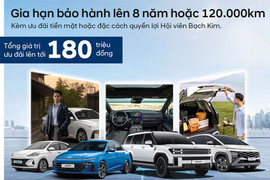 Xe hyundai được gia hạn bảo hành tới 8 năm - An tâm vận hành