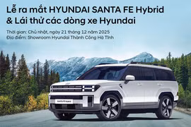 Hyundai Thành Công Hà Tĩnh ra mắt Hyundai Santa Fe Hybrid và trải nghiệm lái thử