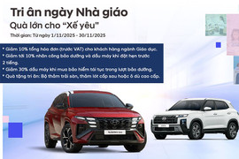 Hyundai Hà Tĩnh khuyến mãi tháng 11: Tri ân ngày nhà giáo - quà lớn cho “xế yêu”