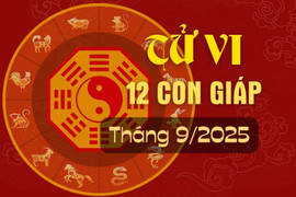 Tử vi 12 con giáp tháng 9/2025