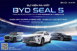 BYD Seal 5 chính thức ra mắt tại Hà Tĩnh – Bước tiến mới của dòng xe DM-i Super Hybrid thông minh