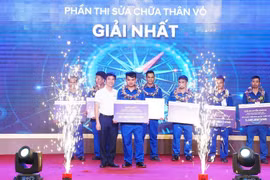 Hyundai Hà Tĩnh đạt thành tích xuất sắc tại hội thi tay nghề kỹ thuật viên Hyundai Thành Công Việt Nam 2025