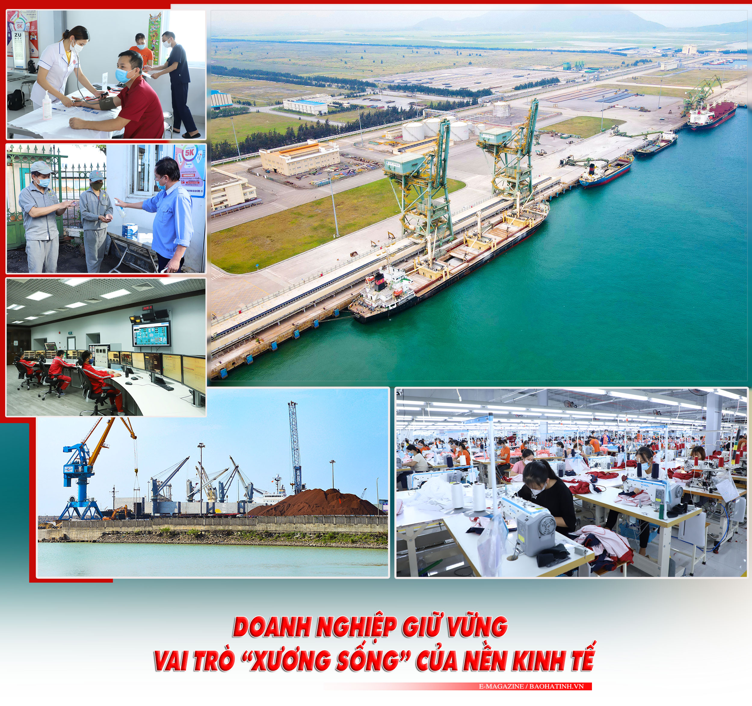 Doanh nghiệp giữ vững vai trò “xương sống” của nền kinh tế ảnh 1 Doanh nghiệp giữ vững vai trò “xương sống” của nền kinh tế