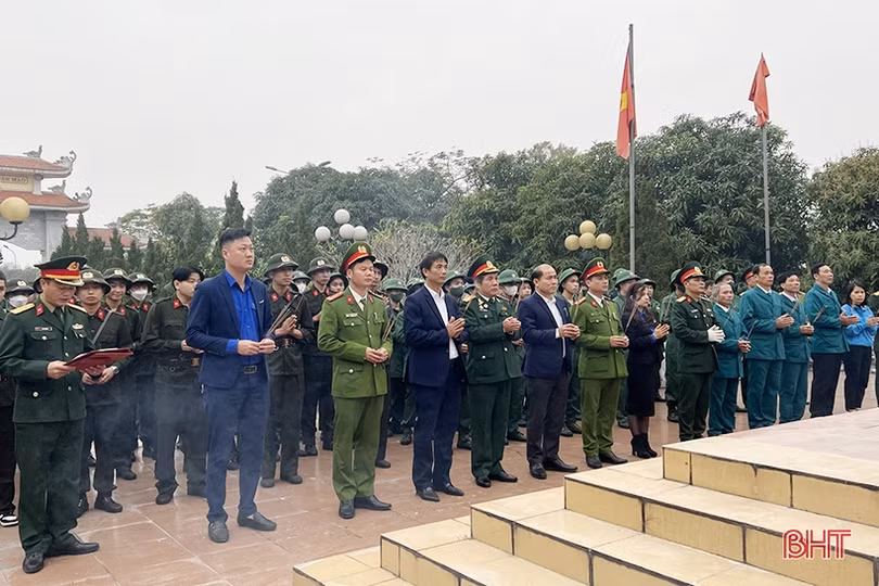 Tuổi trẻ Hà Tĩnh triển khai nhiều hoạt động tiễn tân binh nhập ngũ