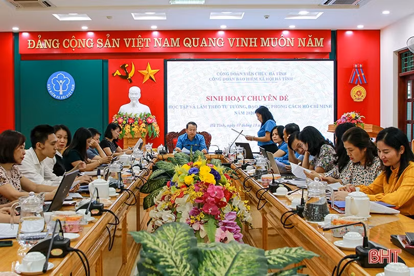 Công đoàn BHXH Hà Tĩnh tích cực thi đua để phát triển vững mạnh