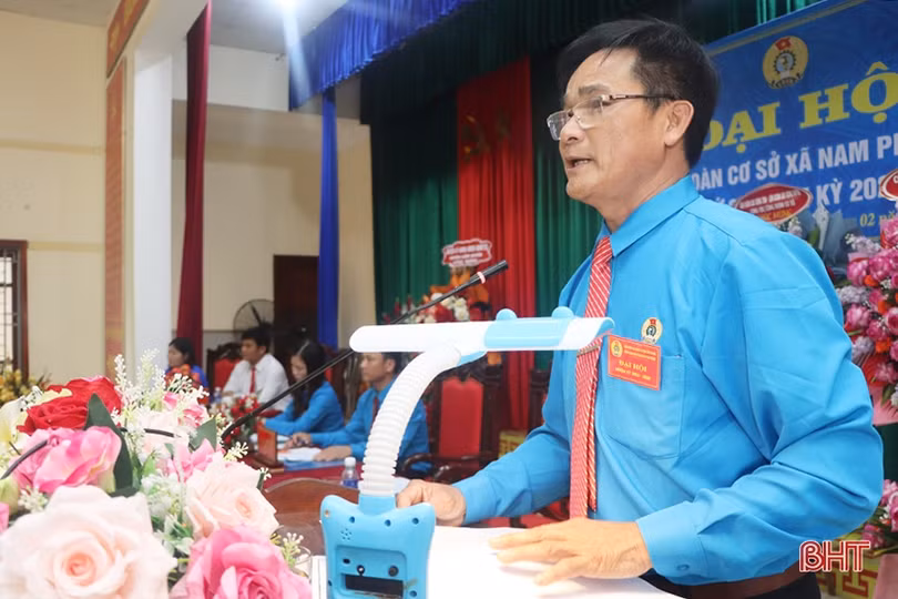 Đại hội điểm Công đoàn cơ sở xã Nam Phúc Thăng