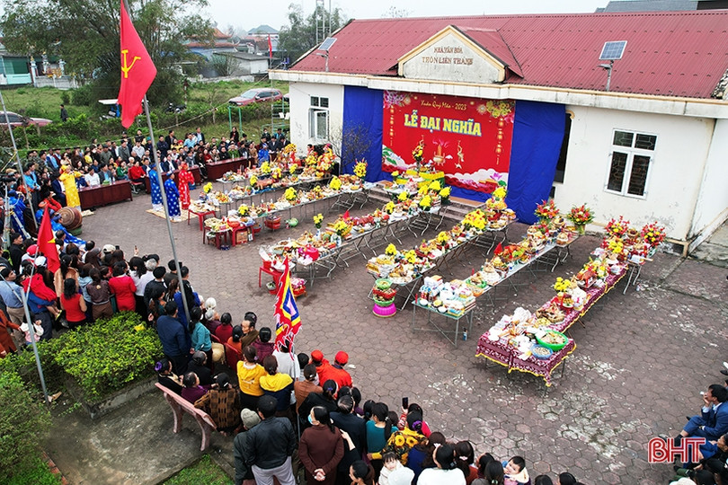 Lan tỏa nét đẹp văn hóa, tính nhân văn từ lễ đại nghĩa ở Hà Tĩnh