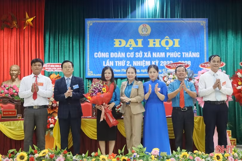 Đại hội điểm Công đoàn cơ sở xã Nam Phúc Thăng