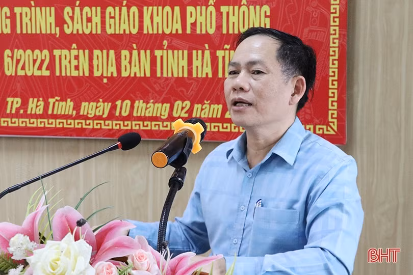 Đoàn ĐBQH tỉnh giám sát chuyên đề về đổi mới chương trình, SGK tại Trường THCS Lê Văn Thiêm