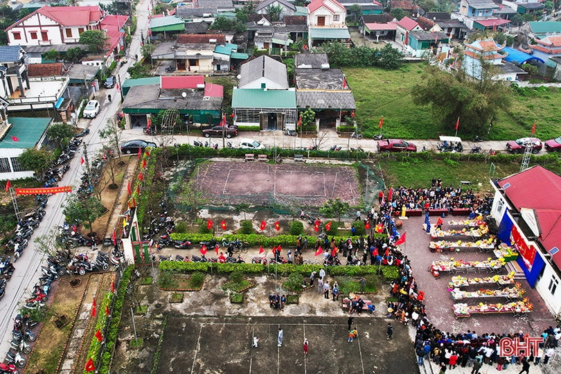 Lan tỏa nét đẹp văn hóa, tính nhân văn từ lễ đại nghĩa ở Hà Tĩnh