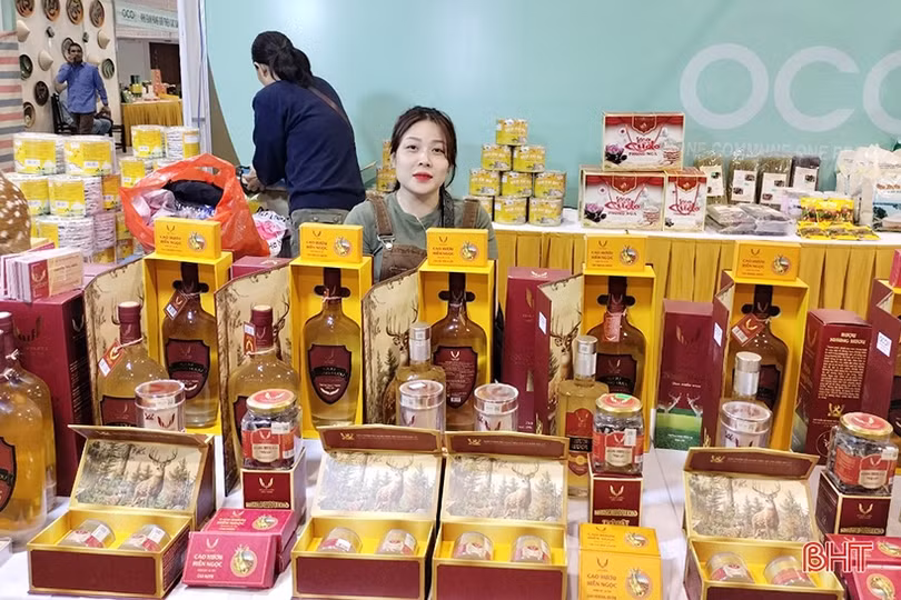 Hà Tĩnh trưng bày hơn 50 sản phẩm tiêu biểu tại Quảng Ninh