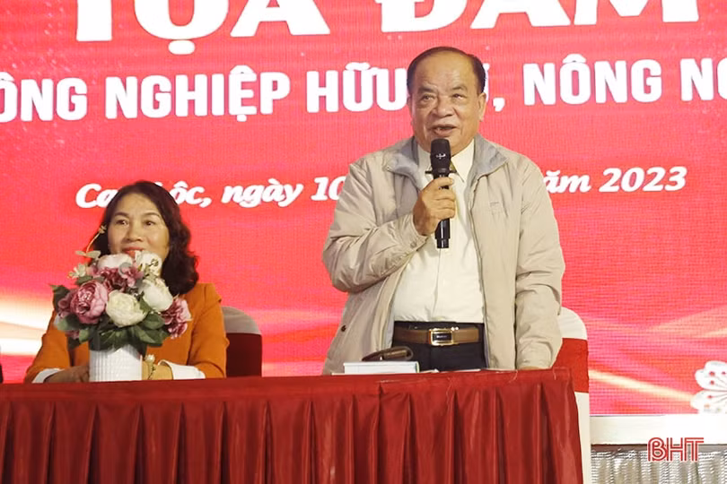 Đề nghị mở rộng mô hình sản xuất nông nghiệp hữu cơ ở Cẩm Xuyên, Can Lộc