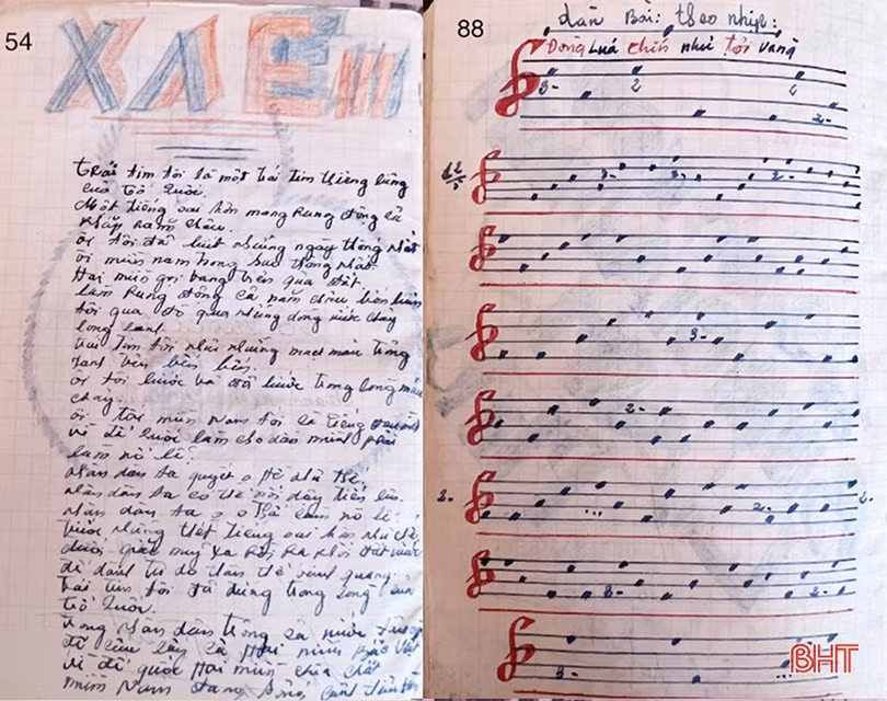 Thời thanh niên sôi nổi qua những dòng lưu bút của liệt sỹ Cao Văn Tuất