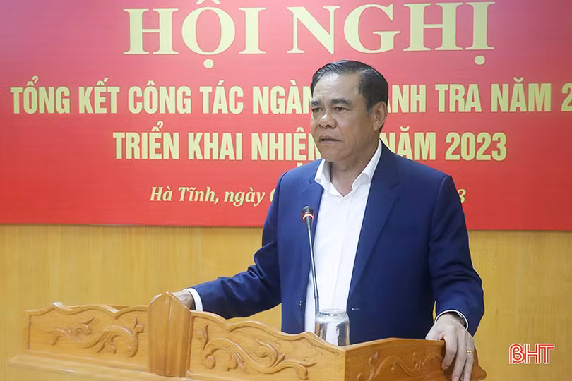 Chủ tịch UBND tỉnh: Tránh chồng chéo, trùng lặp trong hoạt động thanh tra